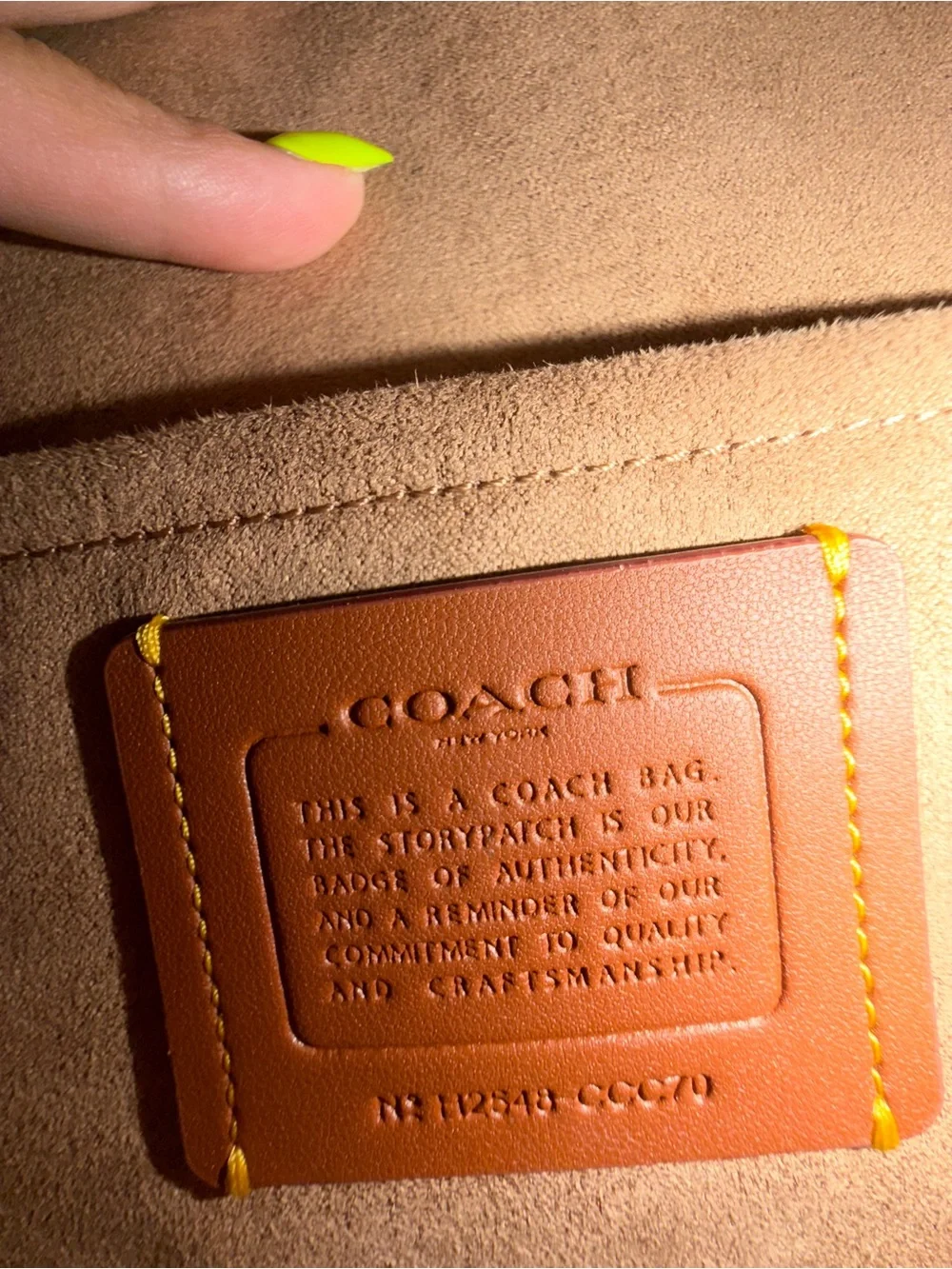 Coach Klare Olive Suede & Khaki Signature Chain Shoulder Bag